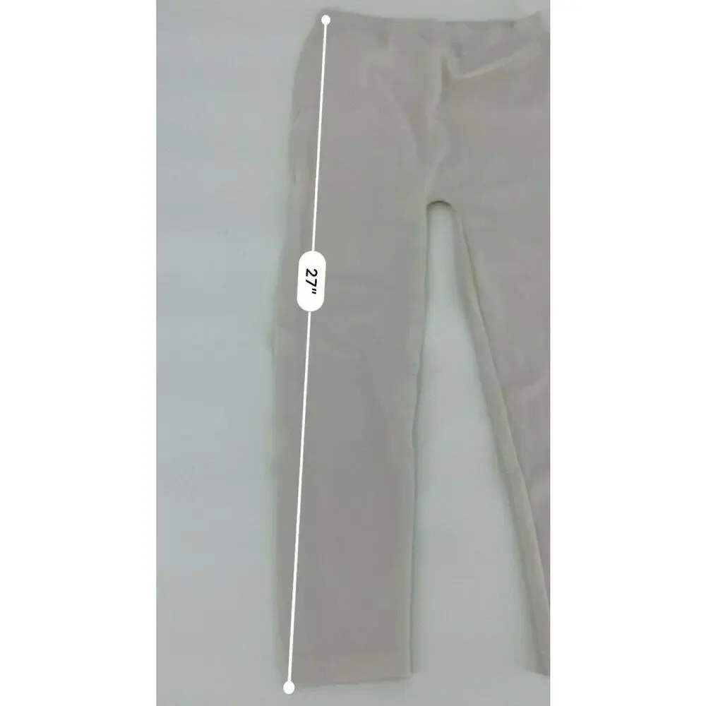 Solo Girls Kids Thick White Knit Tights Youth Size Large